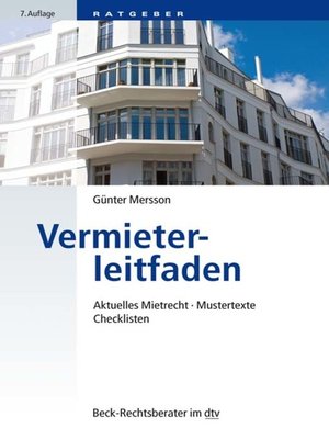 cover image of Vermieterleitfaden